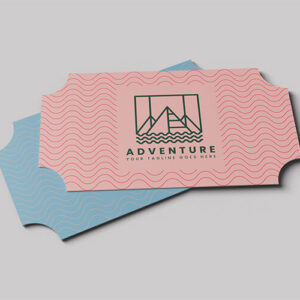 Custom Dise Cut Business Card