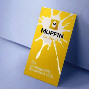 Raised UV Business Card